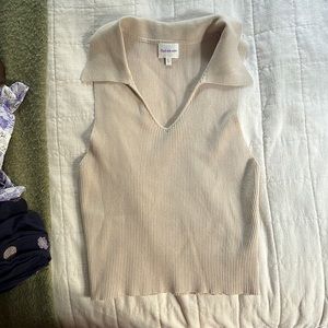 Find Me Now collared tank